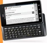 Celular Motorola Milestone QWERTY completo, Touchscreen e Wi