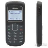 Nokia 1202 1,3 Lcd Único Sim Telefone Dual Band Bar - Preto