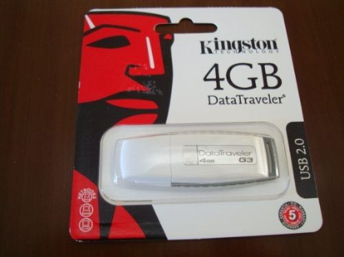 Pen Drive 4gb Kingston Datatraveler G3