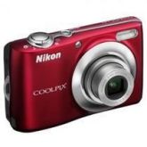 camera digital nikon coolpix l24 14.0 megapixels vermelho