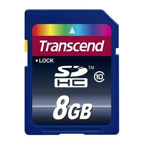 Cartão Sdhc Classe 10 8gb Transcend Ultim